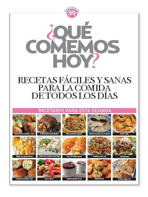 Title details for ¿Qué comemos hoy? by Media Contenidos - Available